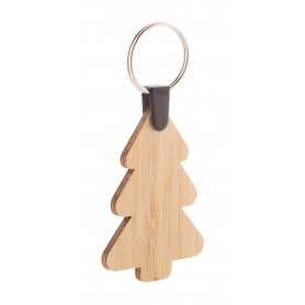 Portachiavi Natalizio, albero di Natale Naturale