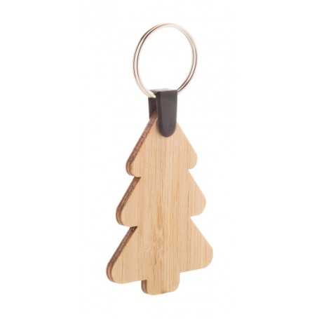 Portachiavi Natalizio, albero di Natale Naturale