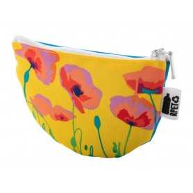 Portamonete personalizzabile in RPET Bianco