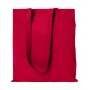 Borsa per la spesa in cotone Rosso