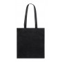 Borsa per la spesa in cotone Nero