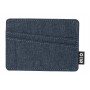 Porta carte di credito in RPET Blu scuro