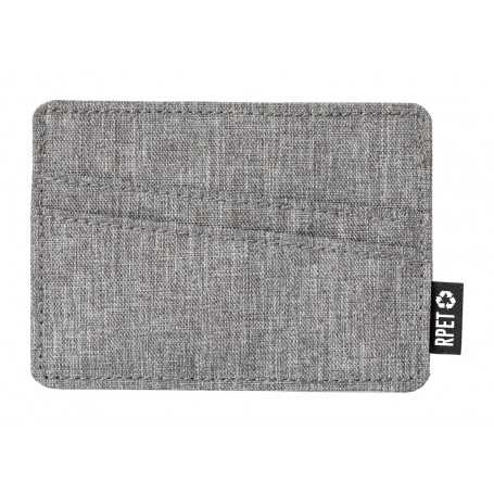 Porta carte di credito in RPET Grigio
