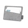 Porta carte di credito in RPET Grigio