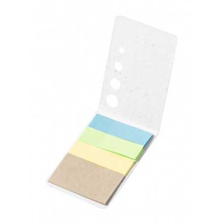 Blocco foglietti adesivi in carta con semi Naturale