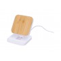 Caricabatterie wireless con supporto cellulare Bianco
