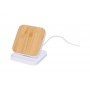 Caricabatterie wireless con supporto cellulare Bianco