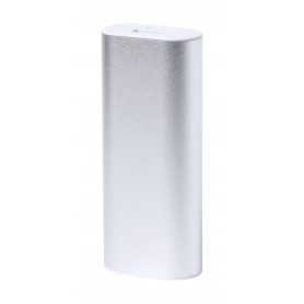 Power bank Argento