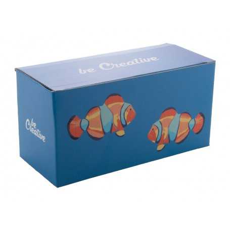 Scatola doppia per mug personalizzabile Bianco