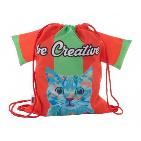 Sacca personalizzabile per bambini con coulisse Rosso