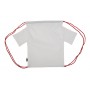 Sacca personalizzabile per bambini con coulisse Rosso