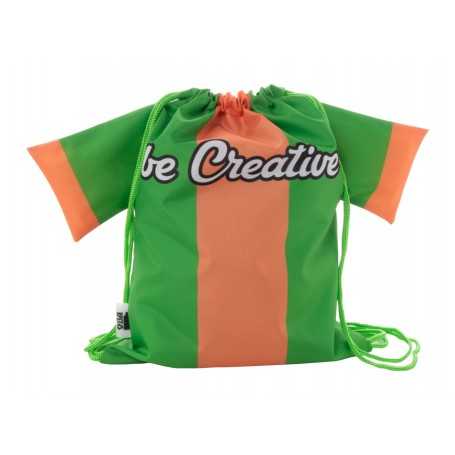 Sacca personalizzabile per bambini con coulisse Verde