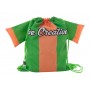 Sacca personalizzabile per bambini con coulisse Verde