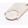 Portachiavi con gettone carrello Naturale
