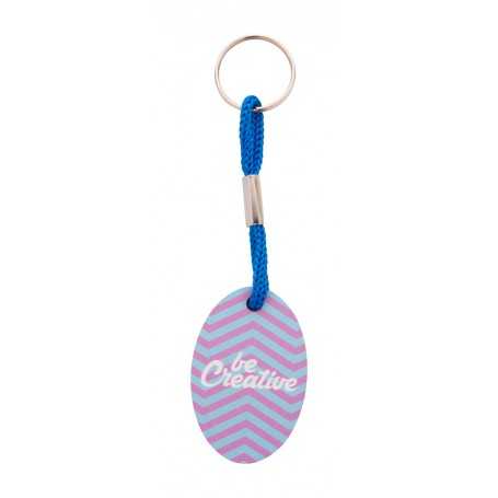 Portachiavi personalizzabile Blu