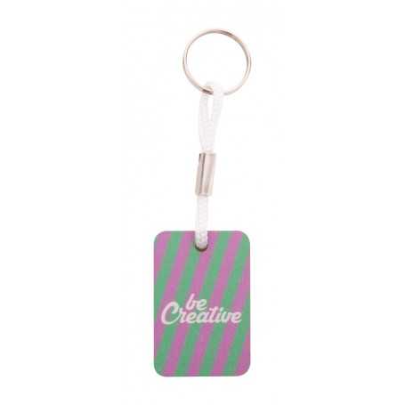 Portachiavi personalizzabile Bianco