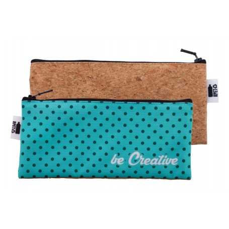 Astuccio penne personalizzabile Nero
