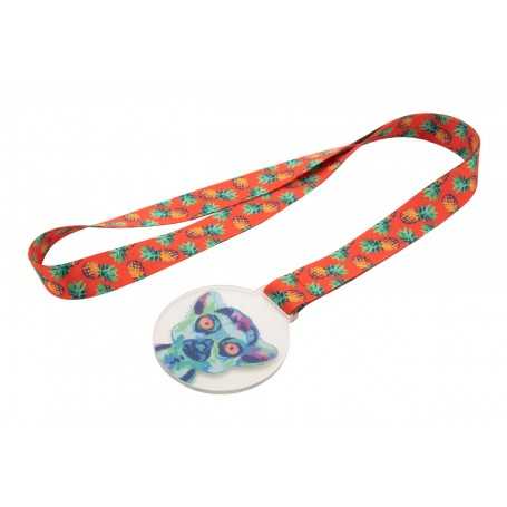 Medaglia personalizzabile Trasparente
