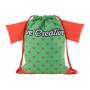 Sacca personalizzabile per bambini con coulisse Rosso
