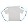 Sacca personalizzabile per bambini con coulisse Blu