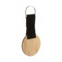Portachiavi in bamboo, tondo Naturale