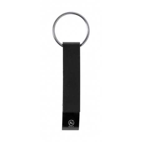 Portachiavi con apribottiglie Nero