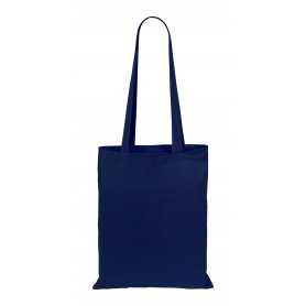 Borsa per la spesa in cotone Blu scuro