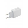 Caricabatterie USB da parete in ABS riciclato (RABS) Bianco