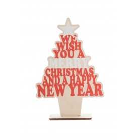 Albero di Natale da scrivania Naturale