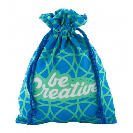 Sacca natalizia personalizzabile, media Blu