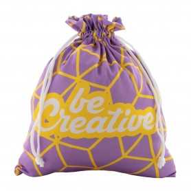 Sacca natalizia personalizzabile, grande Bianco