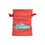 Sacca natalizia personalizzabile, piccola Rosso