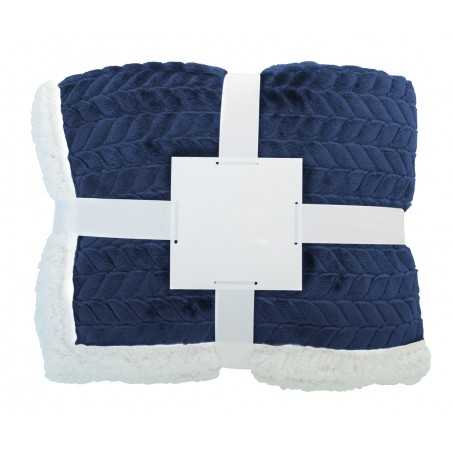 Coperta in RPET Blu scuro