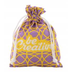 Sacca natalizia personalizzabile, media Bianco