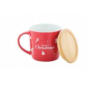 Tazza natalizia Rosso