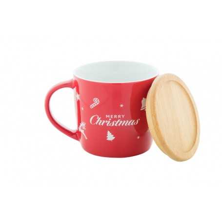 Tazza natalizia Rosso