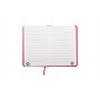 Quaderno in PU riciclata (RPU) Rosso
