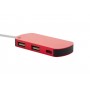USB hub Rosso