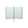Quaderno in PU riciclata (RPU) Blu scuro