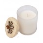 Candela natalizia Bianco
