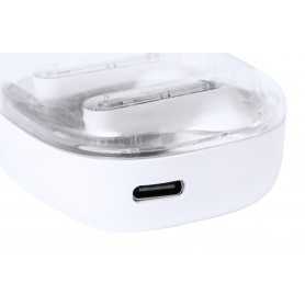 Auricolari wireless trasparenti Bianco