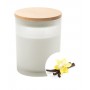 Candela, vaniglia Bianco