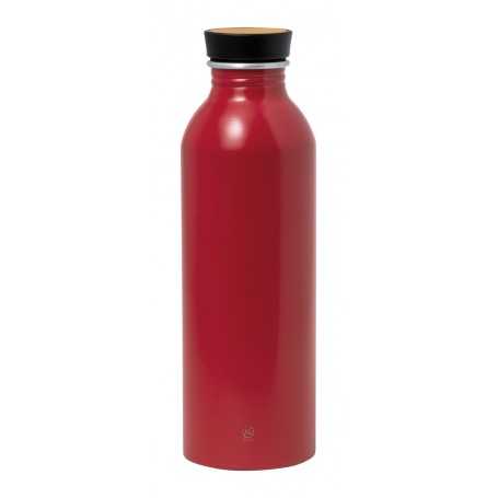 Borraccia in alluminio riciclato Rosso