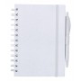 Quaderno in ABS riciclato (RABS) Bianco