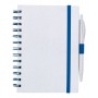 Quaderno in ABS riciclato (RABS) Blu