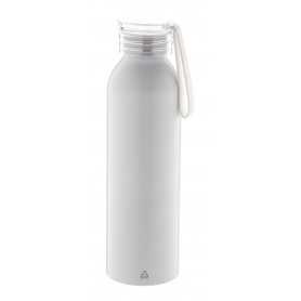 Borraccia in alluminio riciclato Bianco