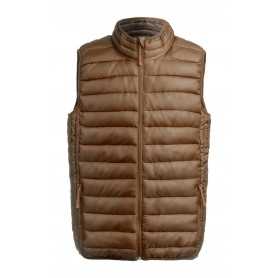 Gilet trapuntato Marrone S