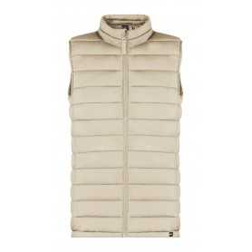 Gilet imbottito in RPET Naturale