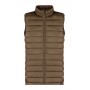 Gilet imbottito in RPET Marrone