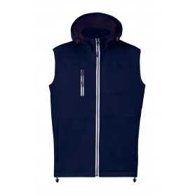 Gilet termico in softshell Blu scuro L